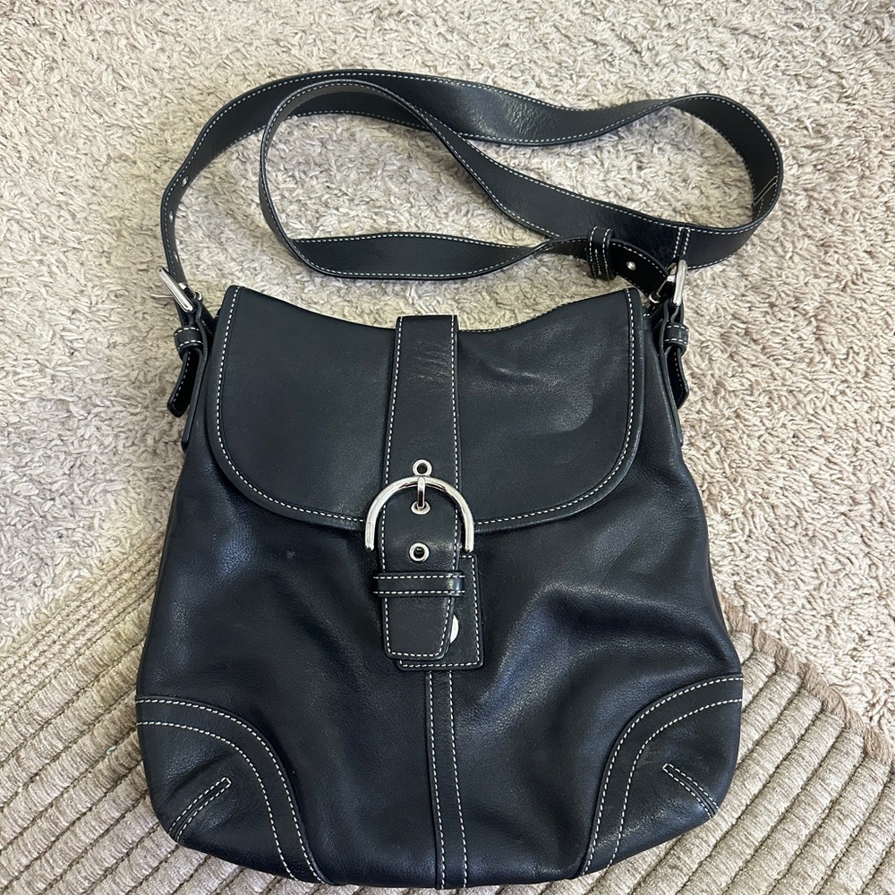 Coach Vintage SoHo Buckle Flap Shoulder Bag